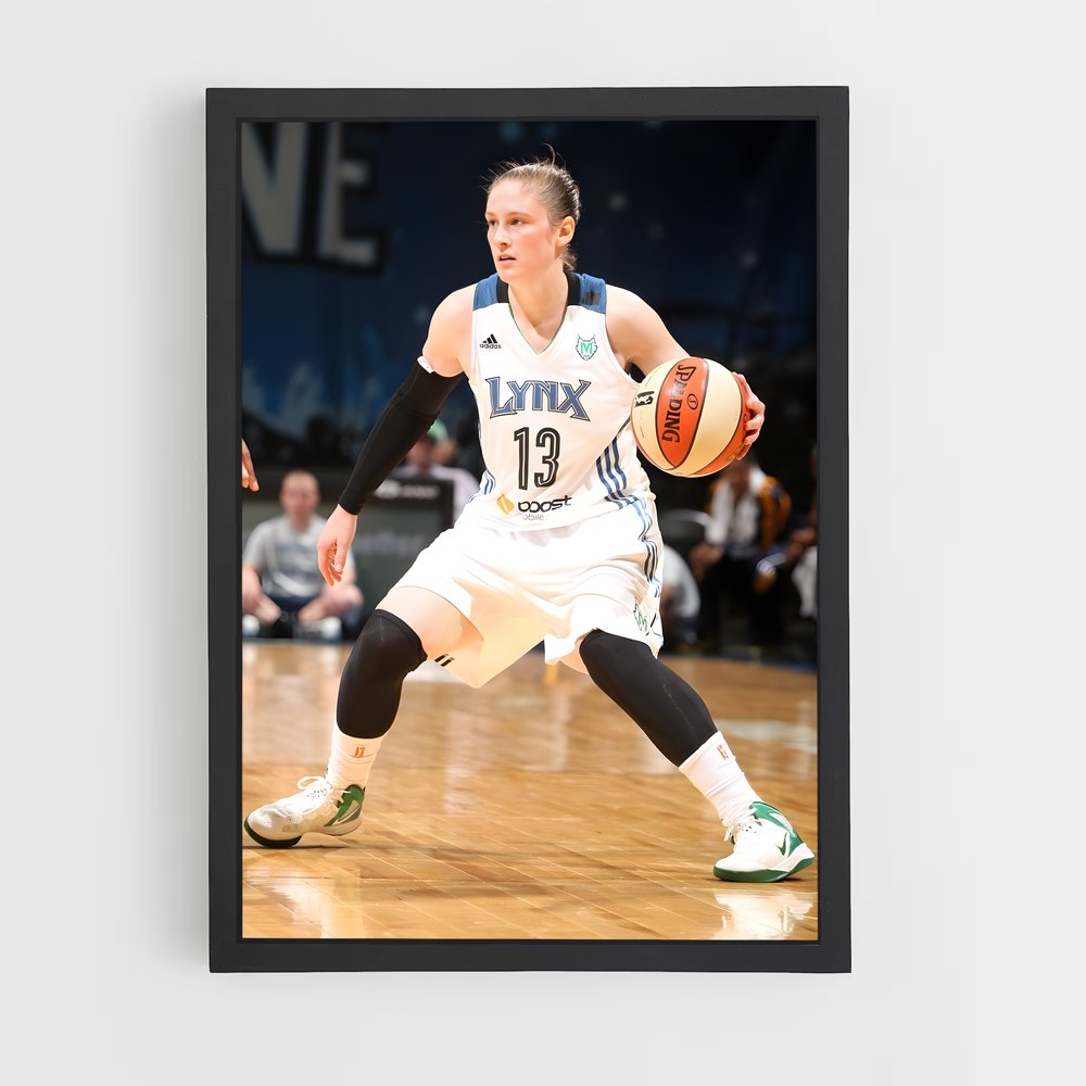 Poster Slam Dunk Queen – affiche Basketball (vue 2)